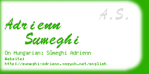 adrienn sumeghi business card